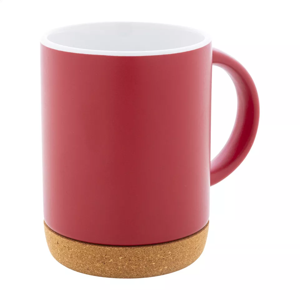 Koberg rood wit mok 