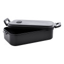Steamo zwart  Lunchtrommel 