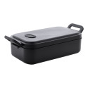 Steamo black  lunch box 