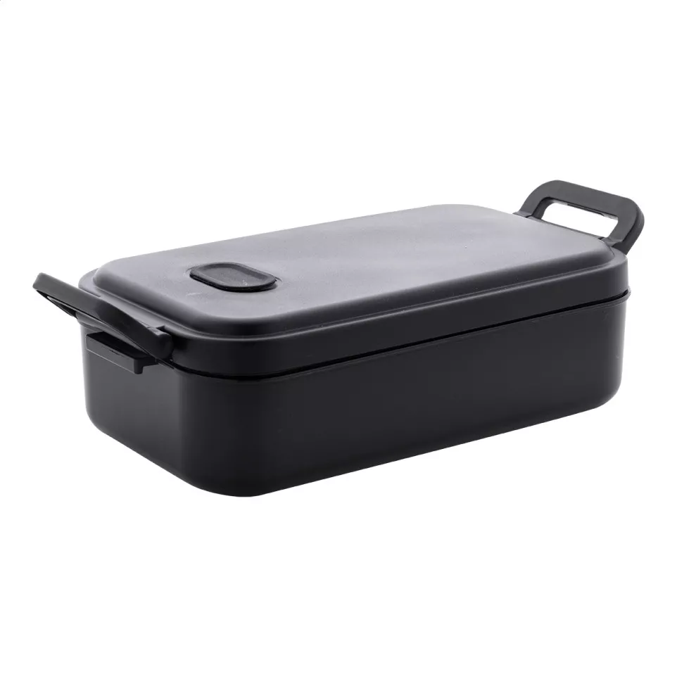 Steamo zwart  Lunchtrommel 