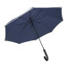Thunder Max bleu  Parapluie en RPET etbande réfléchissante 