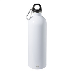 Ressuto XL wit  Fles van gerecycled roestvrij staal 