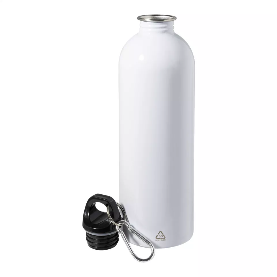 Ressuto XL blanc  Bouteille en acier...