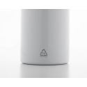 Ressuto XL white  recycled stainless steel bottle 