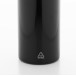 Ressuto black  recycled stainless steel bottle 