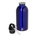 Ressuto blauw  Fles van gerecycled roestvrij staal 