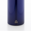 Ressuto blauw  Fles van gerecycled roestvrij staal 