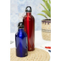 Ressuto blauw  Fles van gerecycled roestvrij staal 