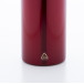 Ressuto red  recycled stainless steel bottle 