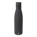 Rubbar gris  Bouteille en acier inoxydable recyclé 