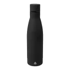 Rubbar black  recycled stainless steel bottle 