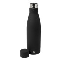 Rubbar noir  Bouteille en acier inoxydable recyclé 