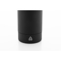 Rubbar black  recycled stainless steel bottle 