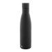 Rubbar noir  Bouteille en acier inoxydable recyclé 