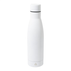 Rubbar blanc  Bouteille en acier inoxydable recyclé 