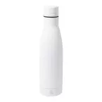 Rubbar blanc  Bouteille en acier inoxydable recyclé 