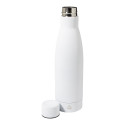 Rubbar white  recycled stainless steel bottle 
