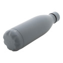 Refill Soft grey  recycled stainless steel bottle 