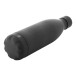 Refill Soft black  recycled stainless steel bottle 