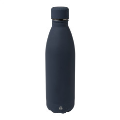 Refill Soft dark blue  recycled stainless steel bottle 
