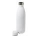 Refill Soft white  recycled stainless steel bottle 