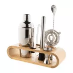 Paloma silver natural cocktail set 