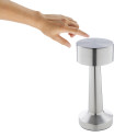 Flanagan argenté  lampe de table 