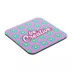 CreaFelt Drink Plus blanc  Sous-verre en RPET 