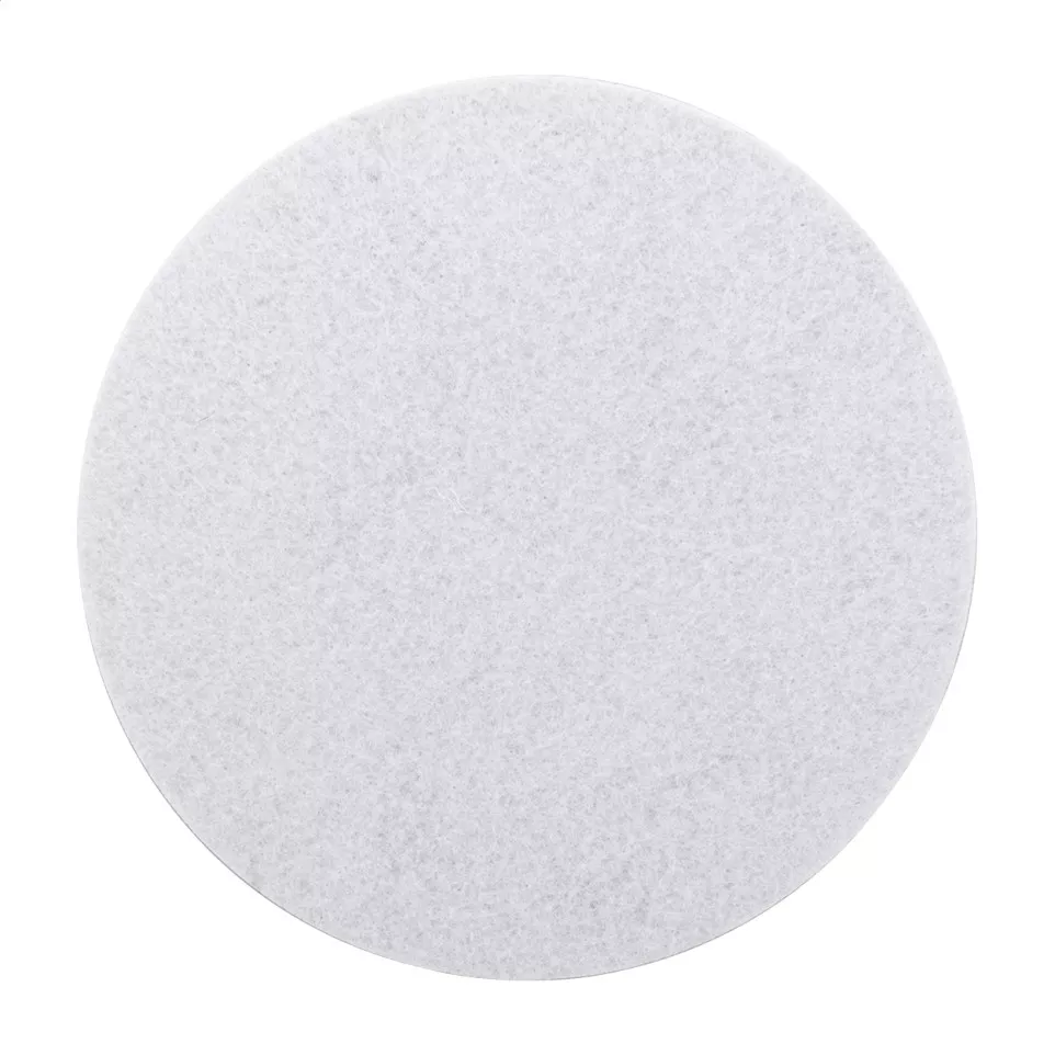 CreaFelt Drink Plus white  RPET felt...