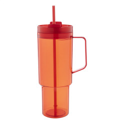 Repetus red  travel mug 