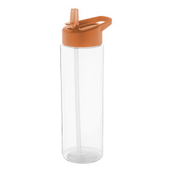 Fitty oranje  RPET bidon 