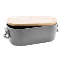 Fuboo grijs  Lunchtrommel 