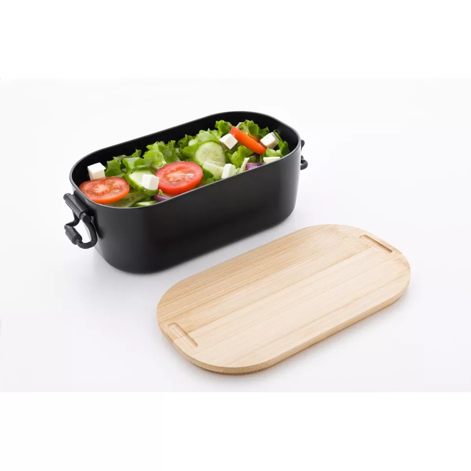 Fuboo zwart  Lunchtrommel 