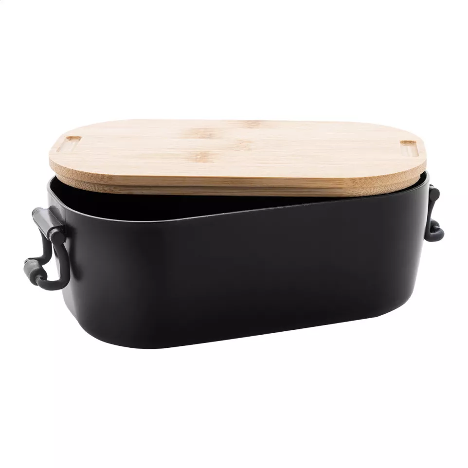 Fuboo zwart  Lunchtrommel 