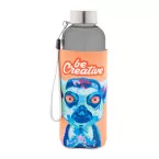 Pemba Creative noir blanc Bouteille en RPET 