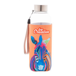 Pemba Creative blanc blanc Bouteille en RPET 