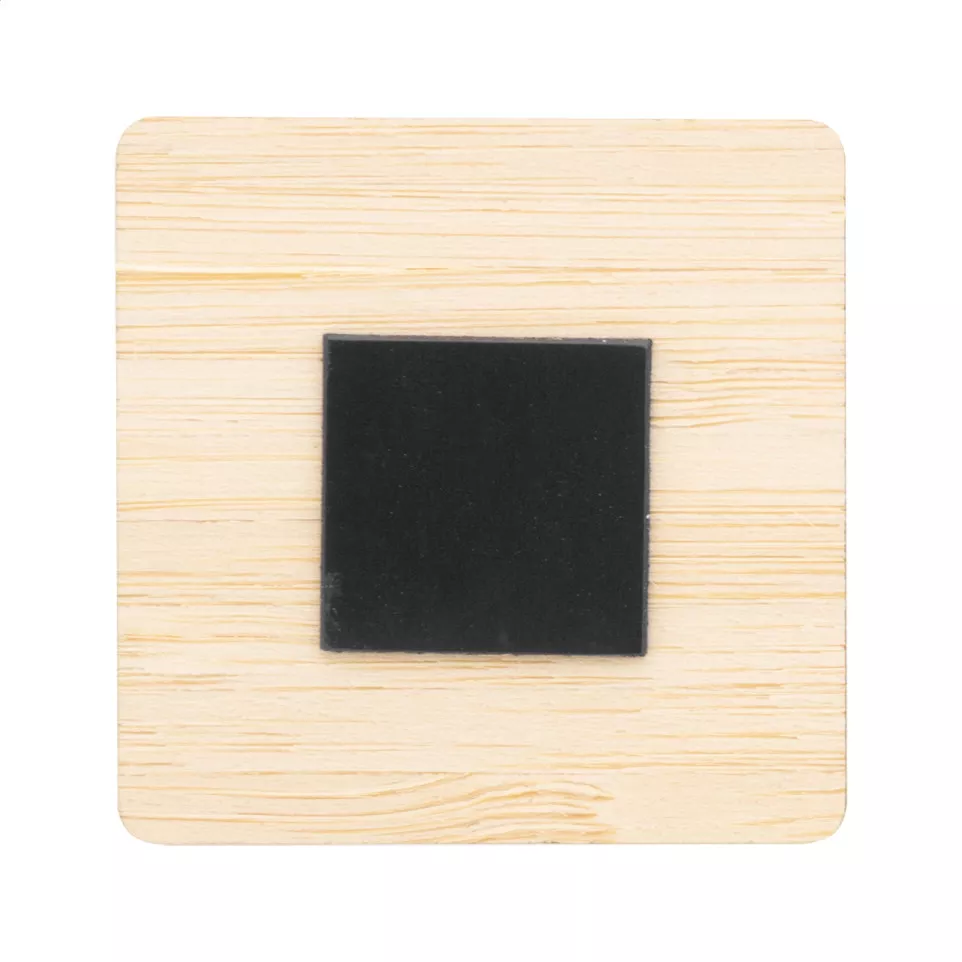 Boofri natural  fridge magnet, square 