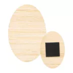 Boofri natural  fridge magnet, oval 