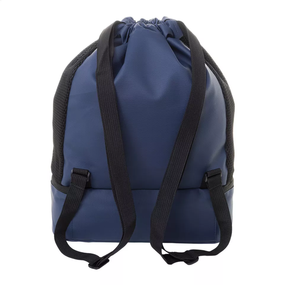 Duodraw blue  RPET drawstring bag 