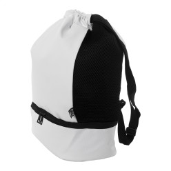 Duodraw white  RPET drawstring bag 