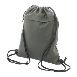Pudrow groen  RPET tas met trekkoord 