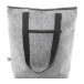 RecoTote grey  RPET cooler shopping bag 