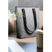 RecoTote grey  RPET cooler shopping bag 