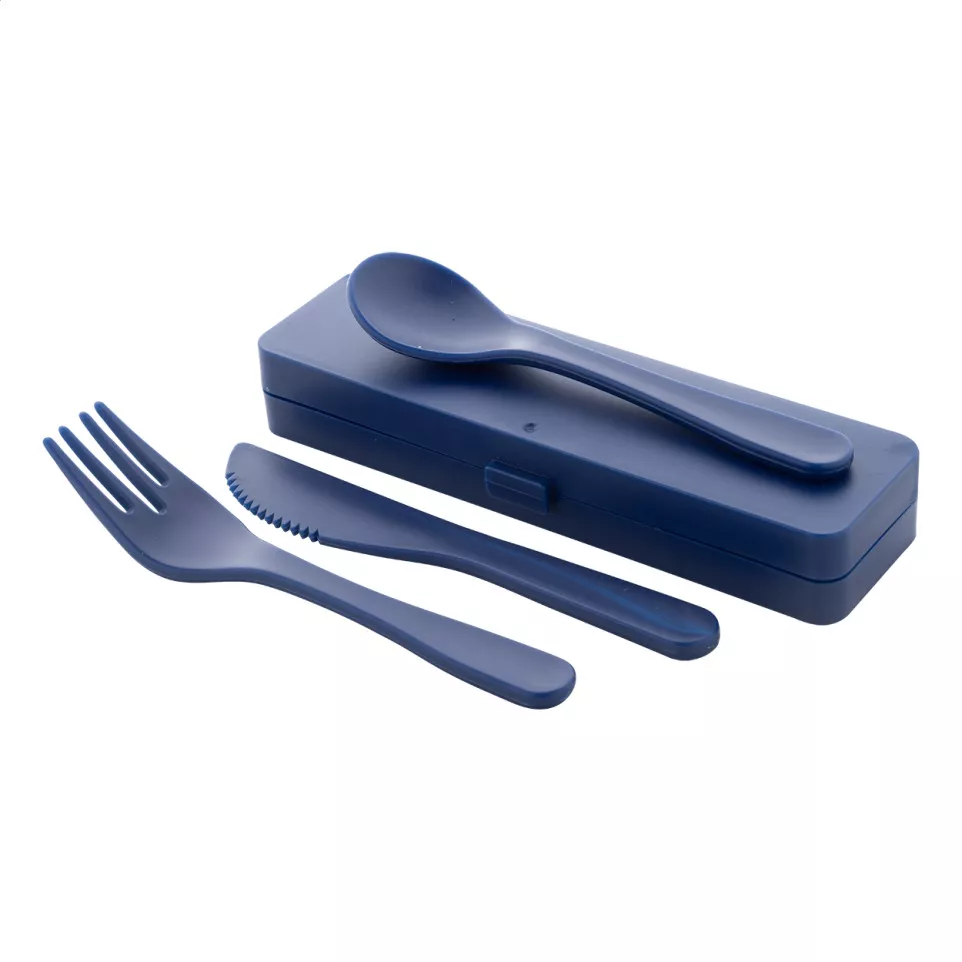 Camino donker blauw  Bestek set 