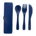 Camino donker blauw  Bestek set 