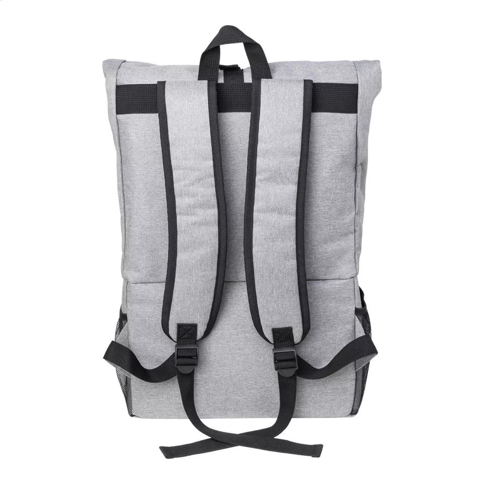 Chilltop grey  RPET cooler backpack 