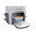 Chilltop grey  RPET cooler backpack 