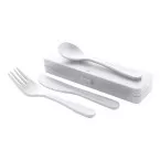 Camino blanc  Set de couverts 