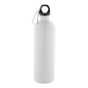 Pressuto XL blanc  Bouteille en acier inoxydable recyclée 