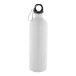 Pressuto XL blanc  Bouteille en acier inoxydable recyclée 